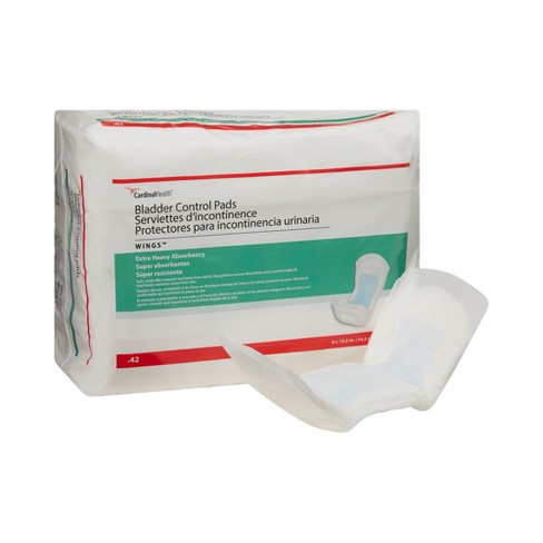 Sure Care Bladder Control Pad Heavy Absorbency 4 X 14-1/2 Inch : Target