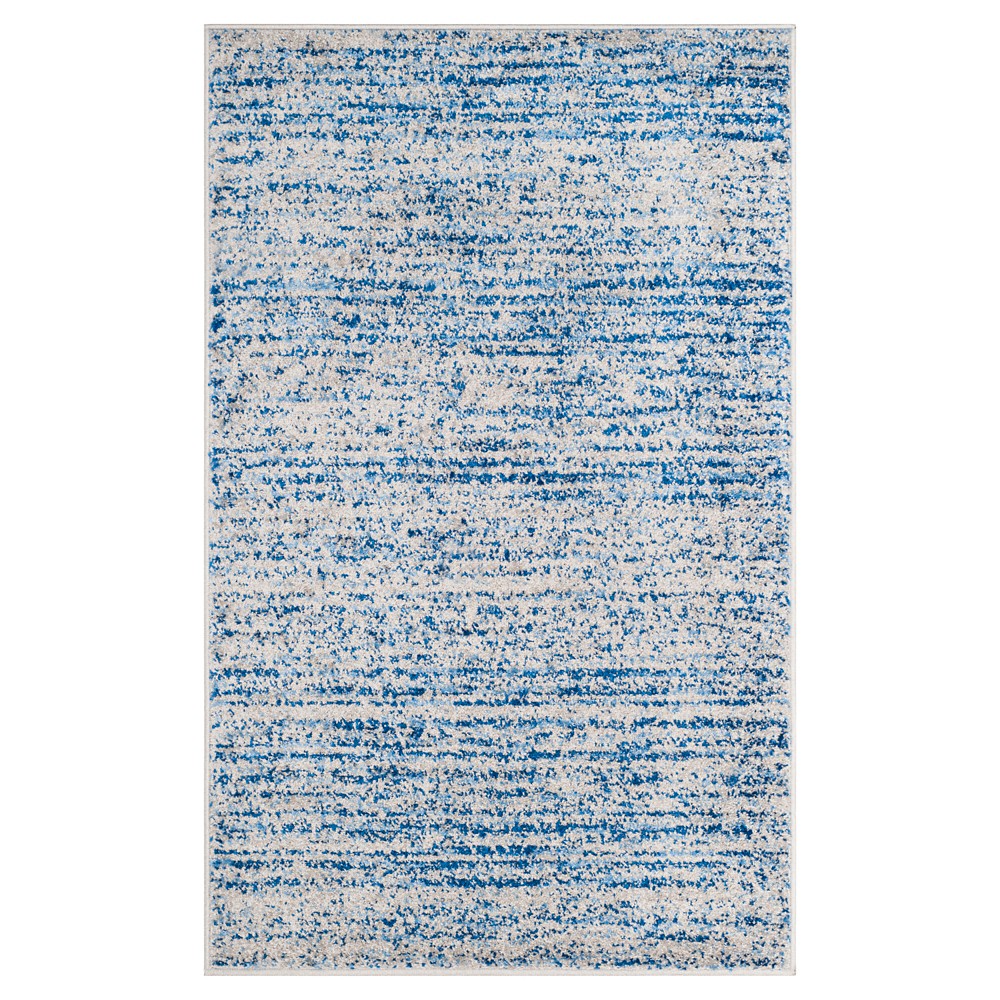 3'x5' Moira Spacedye Design Area Rug Blue/Silver - Safavieh