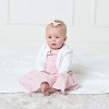 Hope & Henry Girls' Tiered Wrap Dress, Infant - 2 of 4