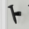 Danya B Black Cast Iron Industrial Railway Nail Head Decorative Wall Hooks (Set of 6) - 3 of 3