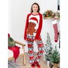 PATPAT Family Christmas Pjs Matching Sets Holiday Jammies Sleepwear Christmas Pajamas for Family Xmas Outfits with Socks - 2 of 4