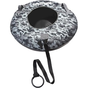 Slippery Racer Grande XL Hard Bottom Inflatable Snow Tube - 1 of 4