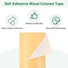 Unique Bargains Self Adhesive Realistic Wood Grain Durable Multi Use Masking Tape 1 Pc - 4 of 4