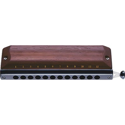 Suzuki Gregoire Maret Signature Chromatic Harmonica - Rosewood Covers