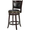 Brockway Swivel Counter Stool - FOX7001 - Cappuccino/Black - Safavieh Couture - 2 of 4