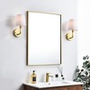Elegant Lighting Colson 1 light Brass and Clear Bath Sconce - 2 of 4
