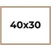 PosterPalooza | Deco Brown Picture Frame - UV Acrylic, Backing Board, Hanging Hardware Included - 2 of 4