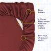 6 Piece Sheet Set, Deluxe Ultra Soft 1500 Series, Double Brushed Microfiber by Sweet Home Collection® - 4 of 4