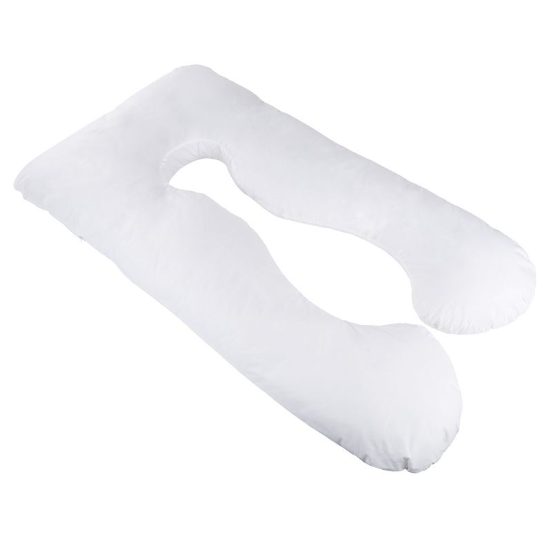 Hastings Home 7-in-1 Full Body Pillow with Removeable Cover - White, 1 of 9