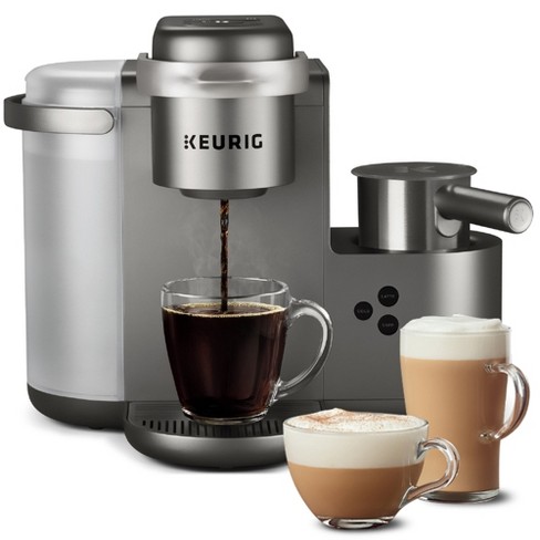 Keurig K Cafe Special Edition Single Serve K Cup Pod Coffee Latte And Cappuccino Maker Nickel Target