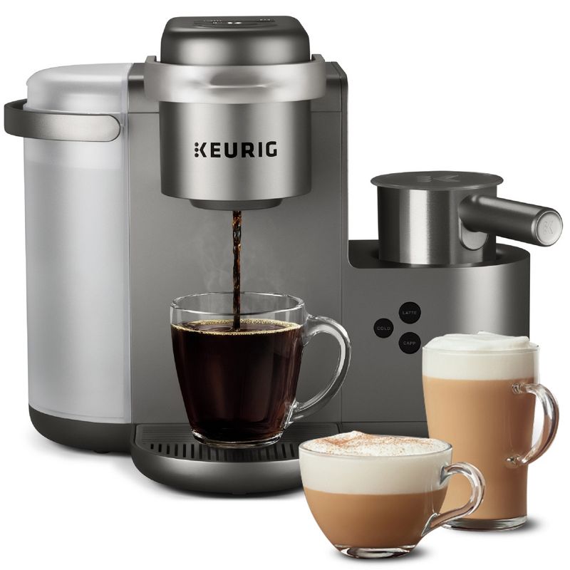 Keurig K-Cafe Special Edition Single-Serve K-Cup Pod Coffee, Latte and Cappuccino Maker - Nickel, 4 of 21