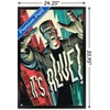 Trends International Frankenstein - It's Alive by César Moreno Framed Wall Poster Prints - 3 of 4
