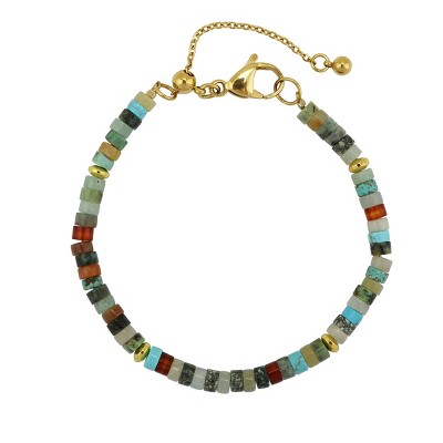 Slate by Rebl Mix Stones Beaded Bracelet