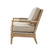 Sapphtopaz Accent Chair Comfy Chair Wood Armchair with Decoration Accent Chairs for Living Room, Bedroom - 4 of 4