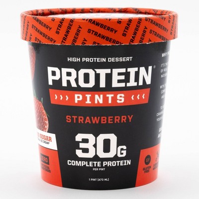 Protein Pints Strawberry High Protein Frozen Dessert - 16oz