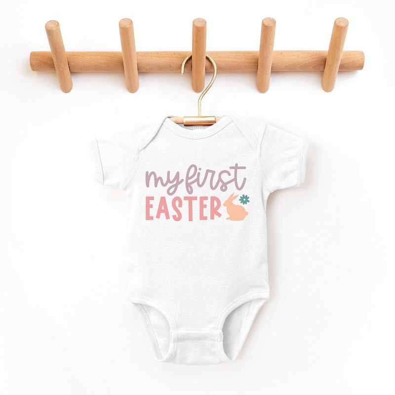 The Juniper Shop My First Easter Bunny Baby Bodysuit, 1 of 3