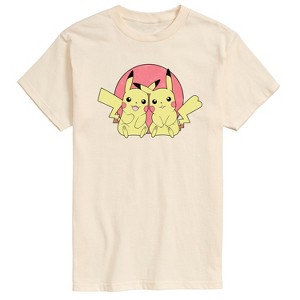 Men's - Pokémon - Pikachus In Circle-Men's Short Sleeve Graphic T-Shirt Short Sleeve Graphic T-Shirt - 1 of 3