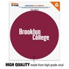 Brooklyn College Bulldogs Logo Automotive Car Window Locker Circle Bumper Sticker - 3 of 4