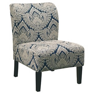 Honnally Accent Chair - Sapphire - Signature Design by Ashley, Adult Unisex, Blue