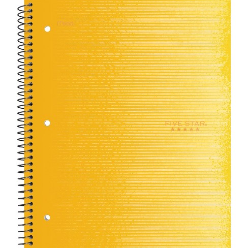 Five Star 1 Subject Wide Ruled Spiral Notebook - image 1 of 4