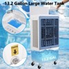 3500CFM Evaporative Air Cooler, Swamp Cooler with Remote Control and 12H Timer, 4 Ice Packs, 3 Modes & Wind Speeds for Outdoor Indoor Use, 13.2 Gallon - 3 of 4