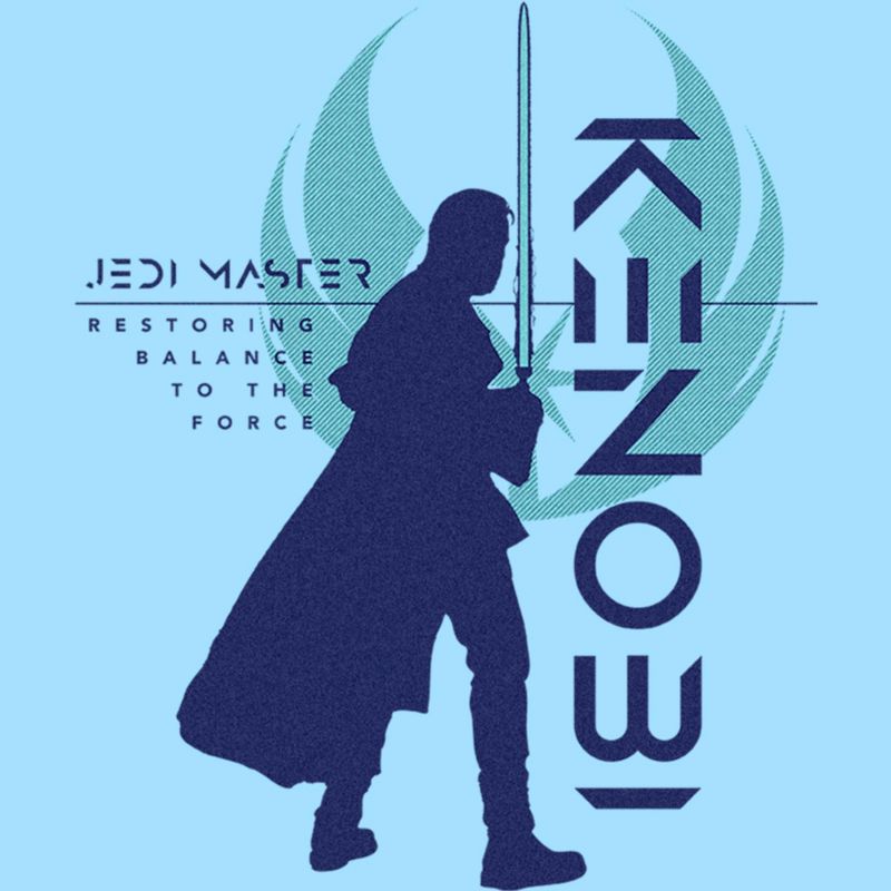 Men's Star Wars: Obi-Wan Kenobi Geometric Obi-Wan T-Shirt, 2 of 5