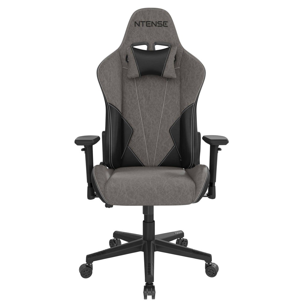 Photos - Computer Chair NTENSE Quantum Gaming and Office Chair PU Leather Black