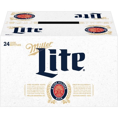 Miller Lite Beer - 24pk/12 fl oz Bottles