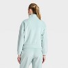 Women's Velour Ribbed 1/2 Zip Sweatshirt - All In Motion™ - 2 of 4
