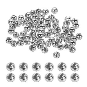Unique Bargains Fly Tying Slotted Tungsten Round Beads for Variety Jig Hooks 70 Pcs - 1 of 4