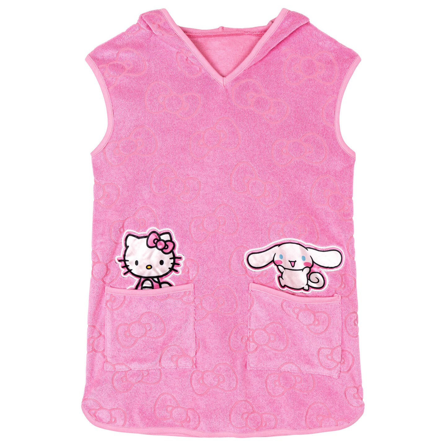 Пляжная накидка Cloth для детей, защита от солнца, махра — Hello Kitty, цвет: Фиолетовый — фото 1
