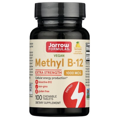 Jarrow Formulas, Inc. Methyl B-12 - Lemon 1,000 mcg 100 Chwbls.