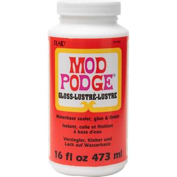  Mod Podge Waterbase Sealer Glue & Finish Matte 2 -Pack 2 OZ  Each Bottle [Made in USA Save-A-Puzzle Glue] : Arts, Crafts & Sewing