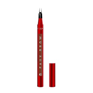 L'Oreal Paris Faux Brow Eyebrow Tint Double Brush Brow Pen - Mahogany - 0.03 fl oz - 1 of 4