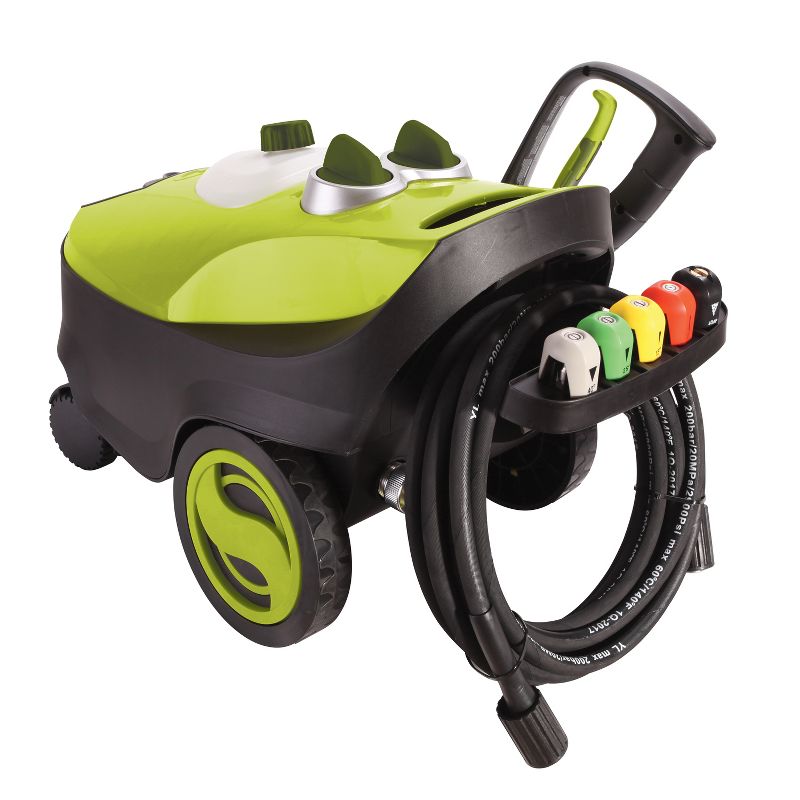 Sun Joe SPX3200 Follow-Along 4-Wheeled Electric Pressure Washer W/ 5 Quick-Connect Nozzles | 14.5-Amp | 2030 PSI Max* | 1.76 GPM Max*, 5 of 7