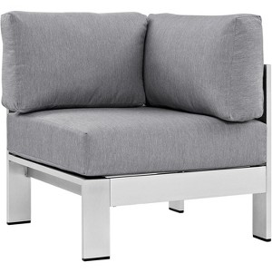 Modway Shore Outdoor Patio Aluminum Corner Sofa - 1 of 4