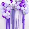 PartyWoo Crepe Paper Streamers Metallic Gold Royal Purple 4 Rolls 328 ft 1.8 in x 82 Ft Roll - 2 of 4