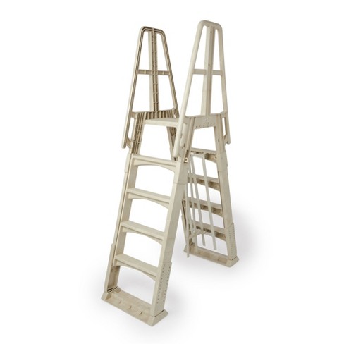 The Vinyl Works In Step Ladder and Protective Ladder Mat for Above