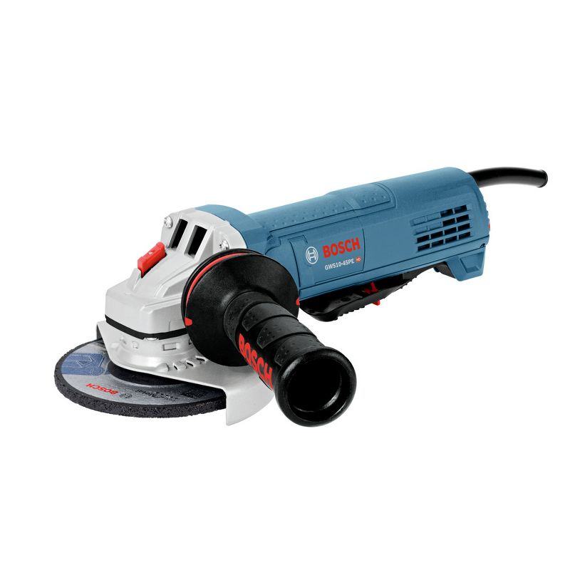 Bosch GWS10-45PE-RT 10 Amp 4-1/2 in. Angle Grinder with Paddle Switch Manufacturer Refurbished, 1 of 7
