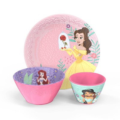 disney princess plastic plates