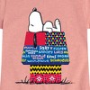 Girls' - Peanuts - Snoopy Patchwork Doghouse Fitted Short Sleeve Graphic T-Shirt - 2 of 4