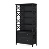 Resenkos File Cabinet, Filing Cabinet for Home Office, 2-Drawer File Cabinet, Vertical Filling Cabinet with Storage Shelves,Black - 3 of 3
