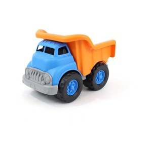 Green Toys Blue & Orange Dump Truck – BPA-Free Recycled Plastic Toy Truck with Working Tailgate, Durable for Indoor & Outdoor Play - 1 of 2