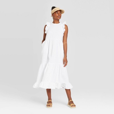 target womens white dress