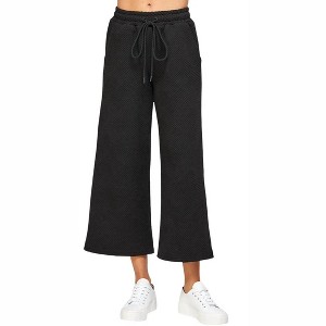 Women's TEXTURED CROPPED FLARE PANT - SEE AND BE SEEN - 1 of 4