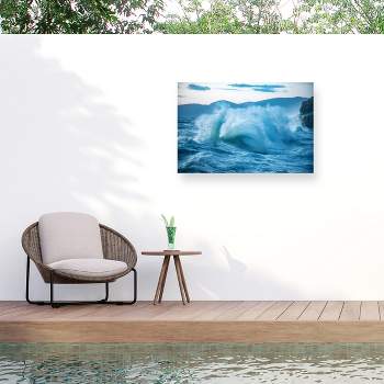 GS Photo Troubled Waters Outdoor Canvas Art