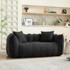 TIRAMISUBEST 2-Person Soft Beanbag Chair - High-Resilience Foam Square Recliner for Gaming, Reading & TV, Comfortable Lounge Seat - 2 of 4