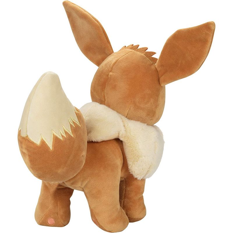 Pokemon Eevee Large 12" Plush Stuffed Animal Toy - Officially Licensed - Ages 2+, 3 of 7