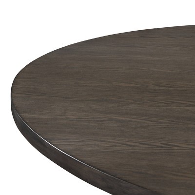 Alfred Round Reclaimed Wood Rustic Dining Table