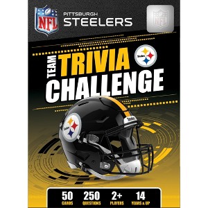 MasterPieces Officially Licensed NFL Pittsburgh Steelers Trivia Challenge Card Game - 1 of 4